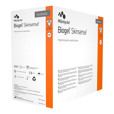 Biogel® Skinsense™ Surgical Glove Size 6 Sterile Polyisoprene Standard Cuff Length Micro-Textured Straw Not Chemo Approved (418187_BX)