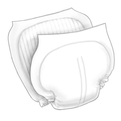 Wings™ Incontinence Liner 13 X 24 Inch Heavy Absorbency Super Absorbent Core One Size Fits Most (1226885_CS)