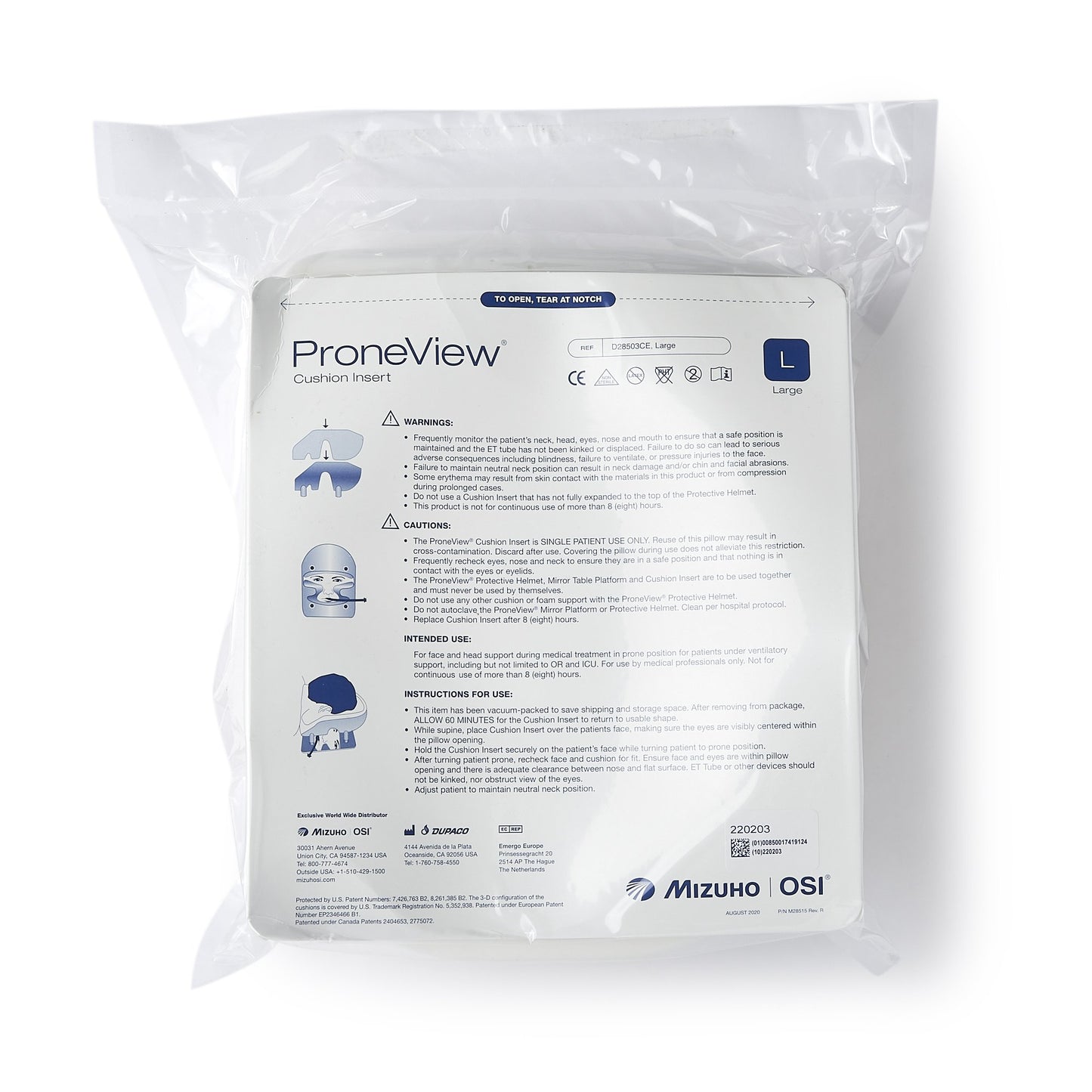 ProneView® Face Cushion Insert The Helmet (882752_CS)