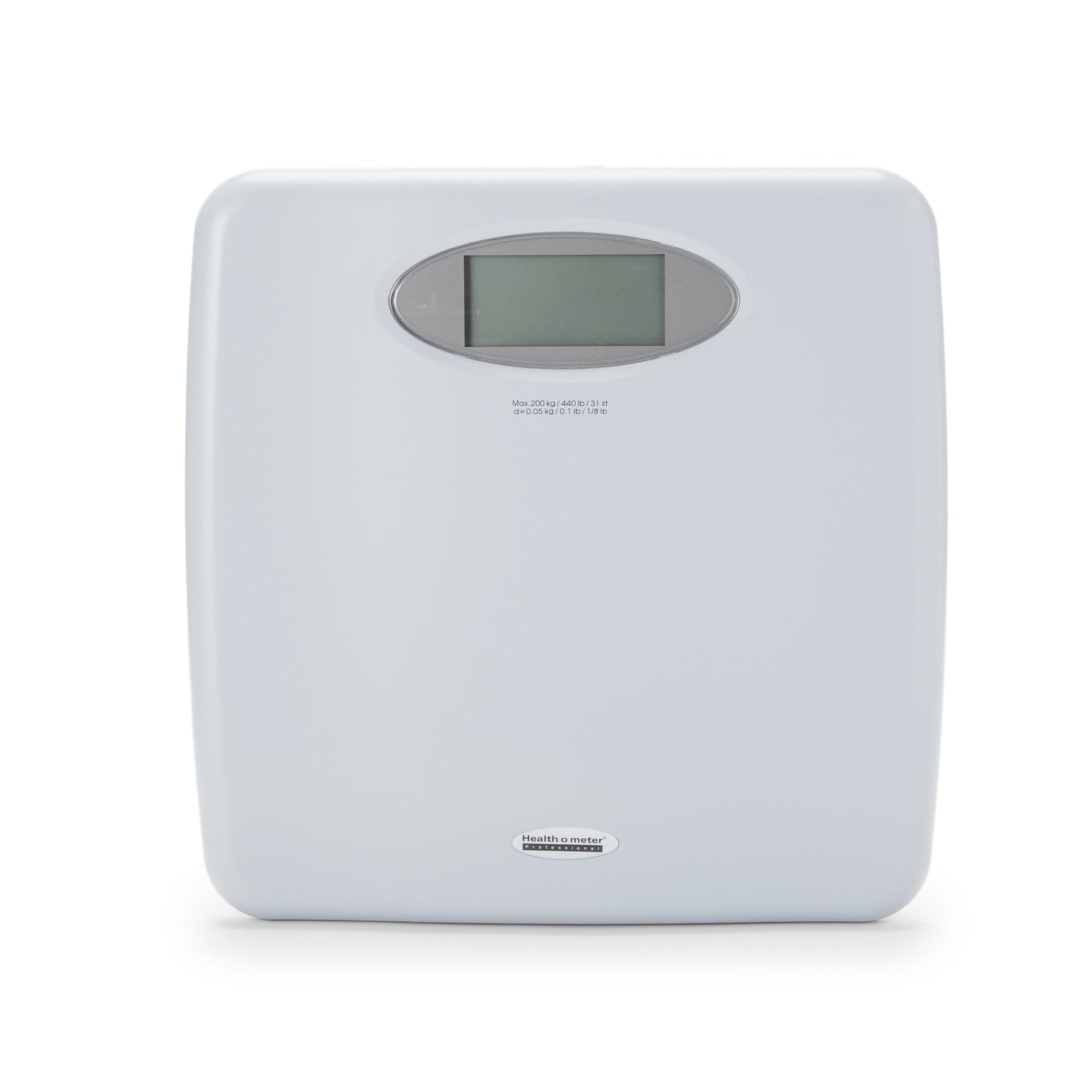 Health O Meter® Floor Scale Digital Display 440 lbs. / 200 kg Capacity White Battery Operated (626874_EA)