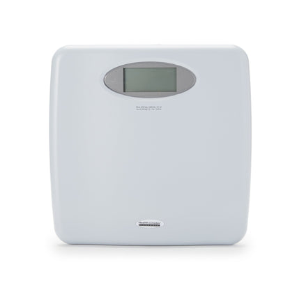 Health O Meter® Floor Scale Digital Display 440 lbs. / 200 kg Capacity White Battery Operated (626874_EA)