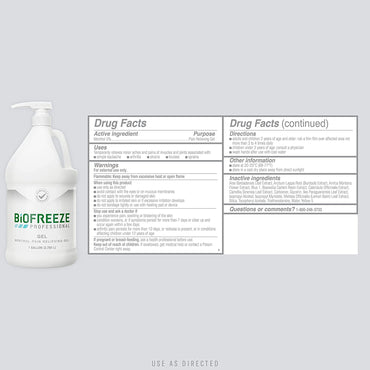 Biofreeze® Professional Topical Pain Relief 5% Strength Menthol Topical Gel 1 gal. (1027520_CS)