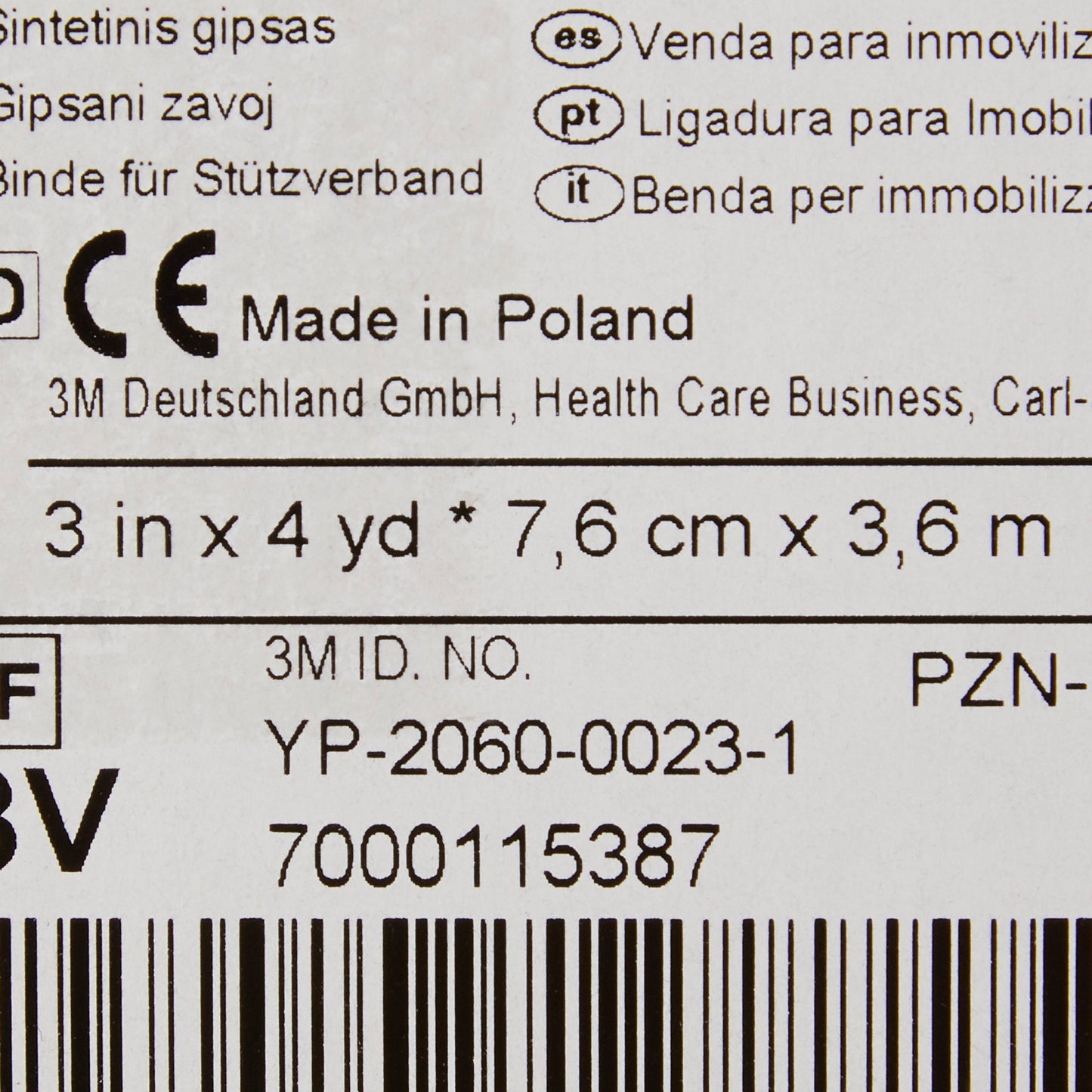 3M™ Scotchcast™ Plus Cast Tape 3 Inch X 12 Foot Fiberglass / Resin Bright Green (199242_EA)