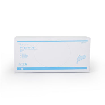 Cardinal Health™ Surgeon Cap One Size Fits Most Blue Tie Closure (237188_EA)