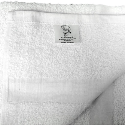 Royal Gold Foundations Bath Towel 20 X 40 Inch OE Cotton 86% / Polyester 14% White Reusable (1123358_DZ)