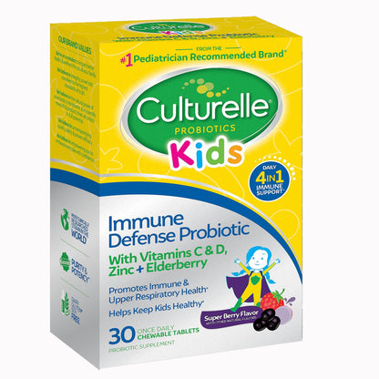 Culturelle® Probiotic Dietary Supplement 30 per Box Chewable Tablet (1268963_BX)