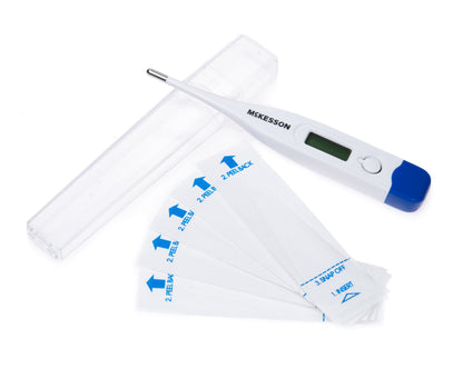 McKesson Digital Stick Thermometer Oral Probe Handheld (793284_EA)