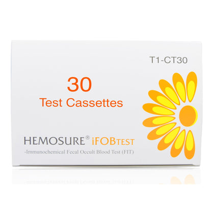 Hemosure Test Cassette 30 Cassettes For Hemosure® iFOBT Test Kit (679517_BX)