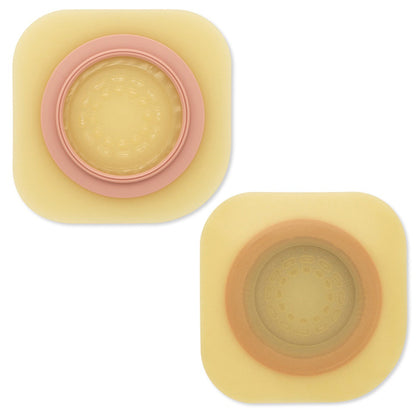 Pouchkins™ SoftFlex Ostomy Barrier Precut, Standard Wear Adhesive without Tape 1-3/4 Inch Floating Flange Green Code System Polymer / Copolymer Plastic 1-1/4 Inch Opening (569768_BX)