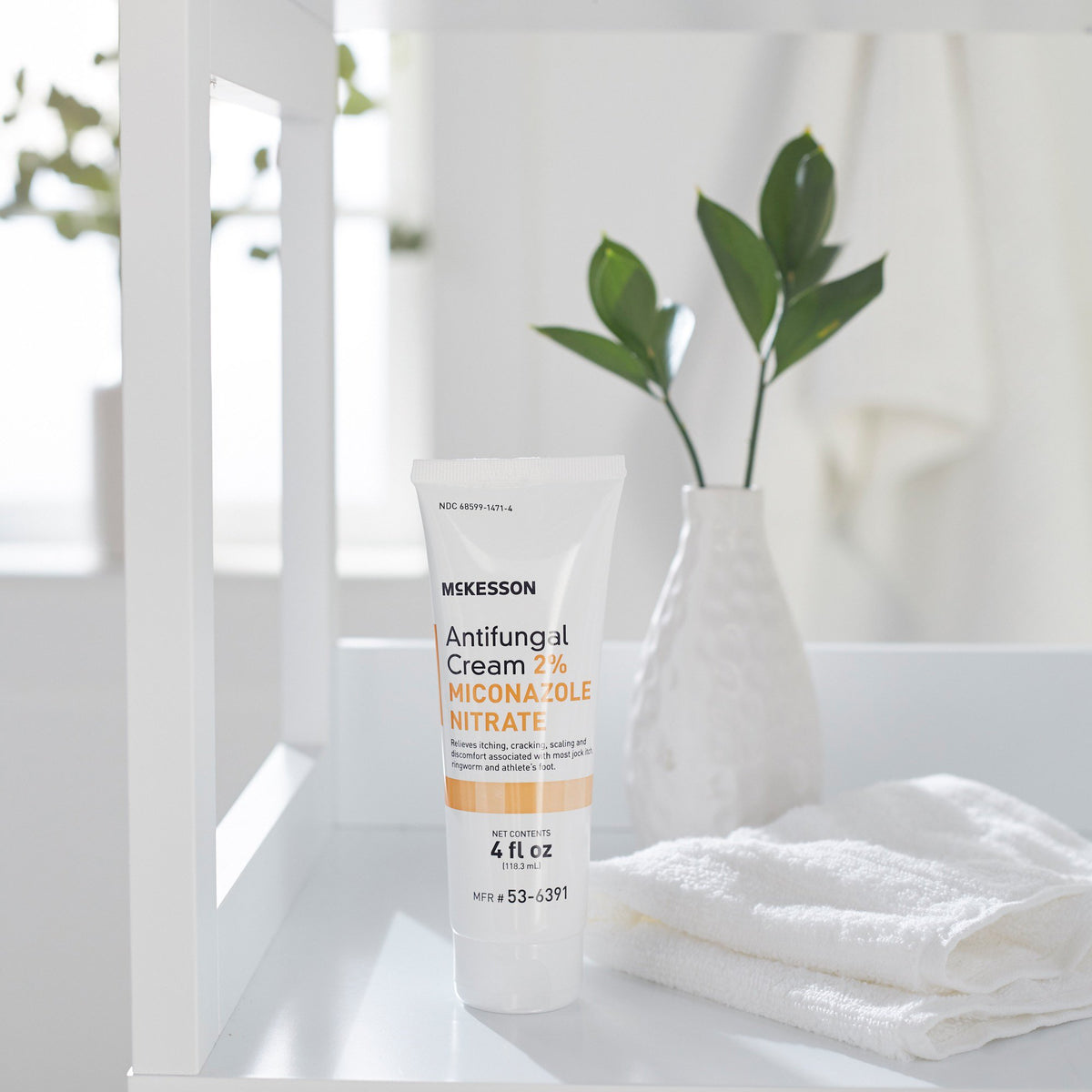 Meccaderm McKesson Brand Antifungal 2% Strength Cream 4 oz. Tube (997140_TU ...