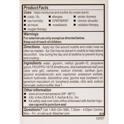 Ayr® Saline Nasal Moisturizer 0.5 oz. (447779_EA)