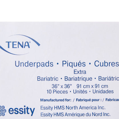 TENA® Extra Bariatric Disposable Underpad 36 X 36 Inch Polymer Light Absorbency (765337_BG)