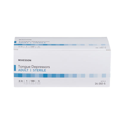 McKesson Tongue Depressor 6 Inch Length Wood Senior (508714_BX)