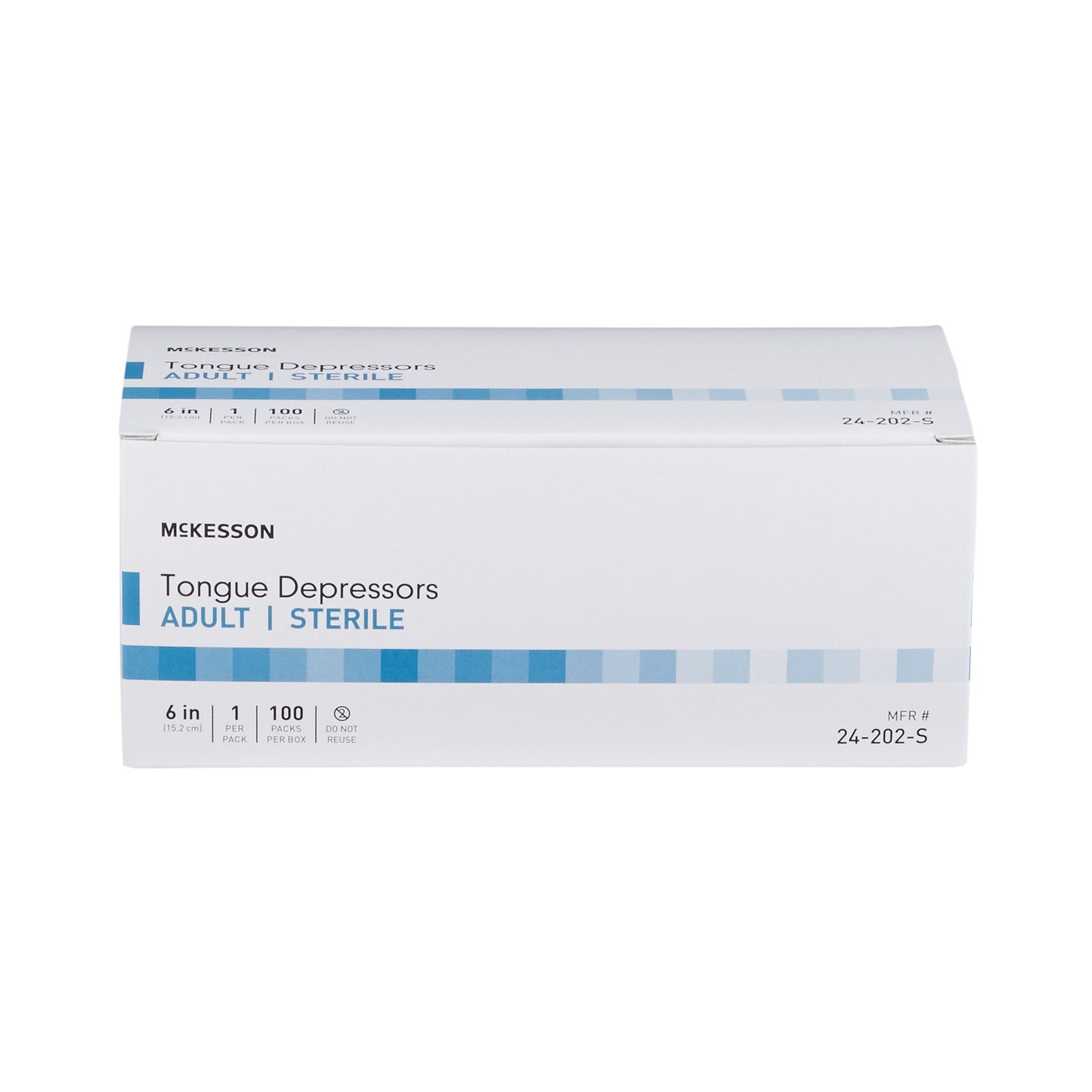 McKesson Tongue Depressor 6 Inch Length Wood Senior (508714_CS)