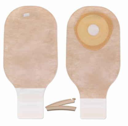 Premier™ Colostomy Pouch One-Piece System 12 Inch Length 1-9/16 Inch Stoma Drainable (495247_BX)