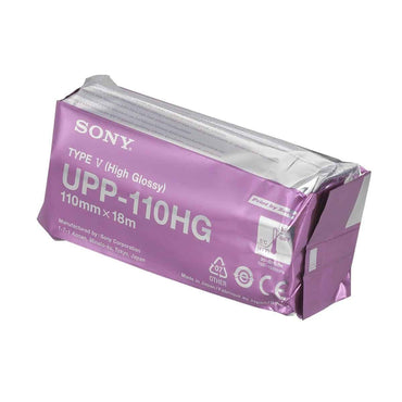 Sony® Ultrasound Video Paper Roll Black and White High Gloss Without Grid (1008491_BX)
