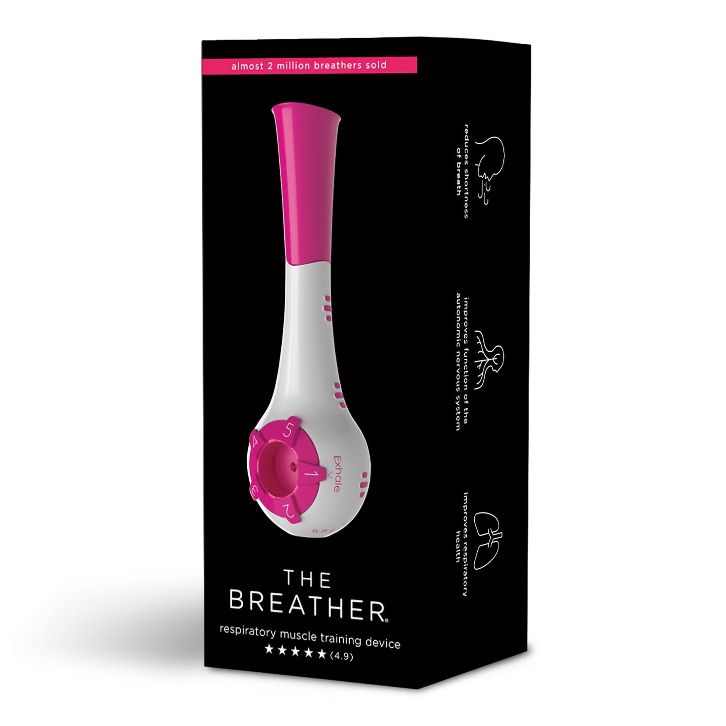 The Breather™ Respiratory Therapy System Adult (1228424_EA)