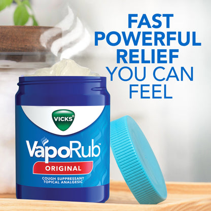 Vicks® VapoRub® Chest Rub 4.8% - 1.2% - 2.6% Strength Ointment 3.53 oz. (830713_EA)