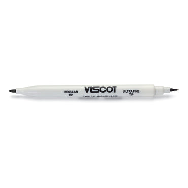 Viscot® Twin Tip Skin Marker with Ruler Gentian Violet / Gentian Violet Ink Sterile Full Size Dual Tip, Regular / Ultra Fine (811206_EA)