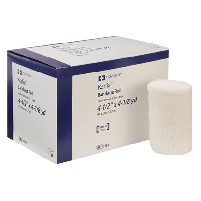 Kerlix™ Fluff Bandage Roll 4-1/2 Inch X 4-1/10 Yard 6-Ply NonSterile 12 per Pack (10057_EA)