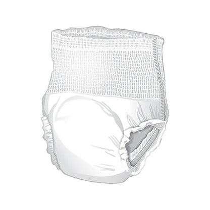 McKesson Unisex Adult Absorbent Underwear Pull On with Tear Away Seams Medium Disposable Heavy Absorbency (1123838_BG)