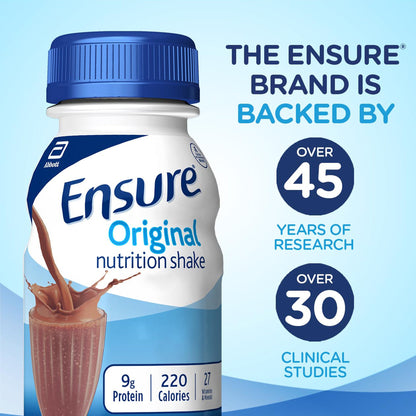 Ensure® Original Shake Oral Supplement Milk Chocolate Flavor Liquid 8 oz. Bottle (649270_PK)