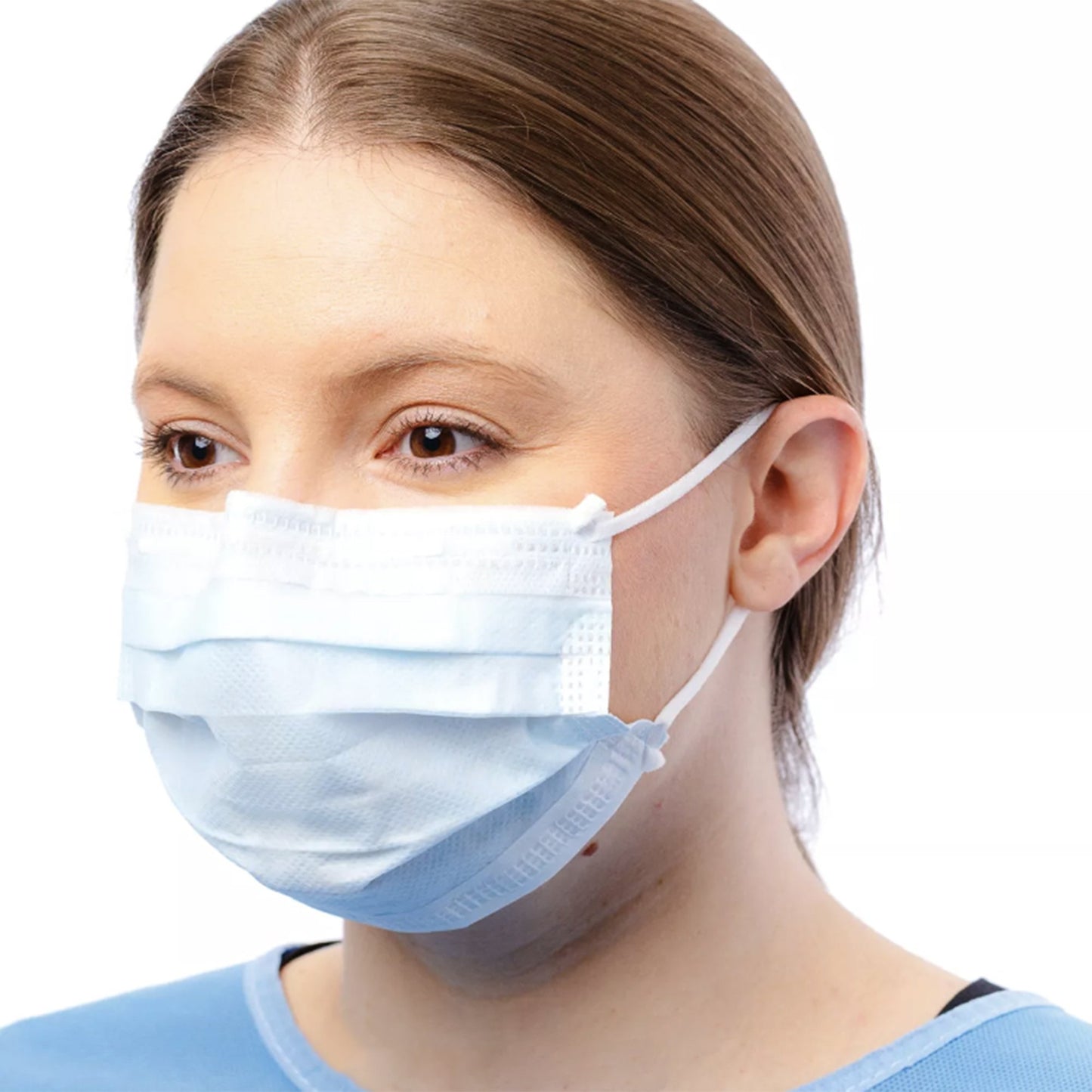 Cardinal Health™ Procedure Mask ASTM Level 1 Earloops One Size Fits Most (1205864_BX)