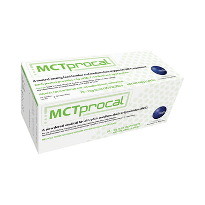 MCTprocal® Oral Supplement Unflavored Powder 16 Gram Individual Packet (1136504_BX)