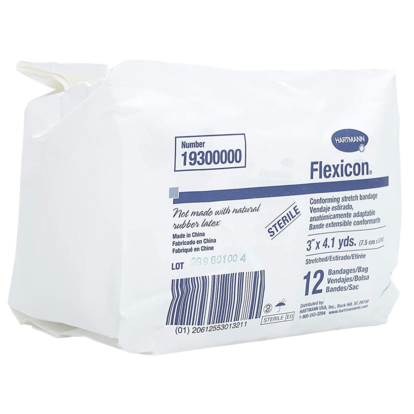 Flexicon® Conforming Bandage 3 Inch X 4-1/10 Yard 1-Ply Sterile 1 per Pack (442352_CS)