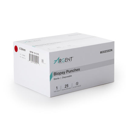 McKesson Argent™ Biopsy Punch Dermal 6 mm (1175177_EA)