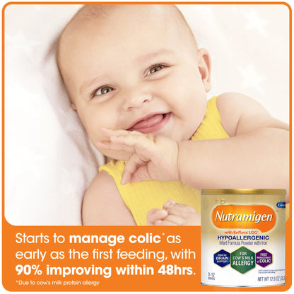 Nutramigen® with Probiotic LGG® Infant Formula Unflavored 12.6 oz. Can Powder Iron Cow's Milk Allergy (1166030_CS)