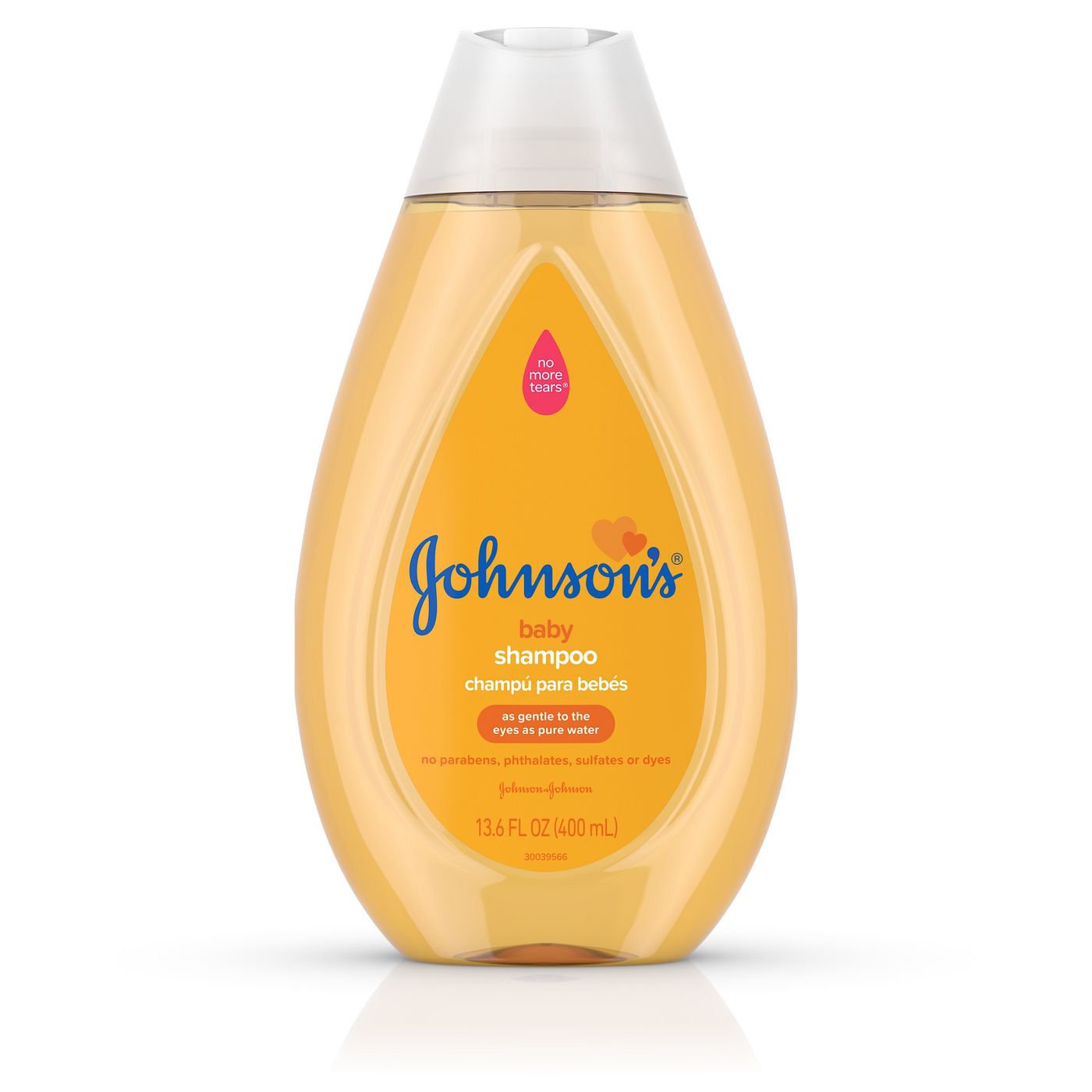 Johnson's® no more tears® Baby Shampoo 13.6 oz. Flip Top Bottle Scented (1114547_EA)