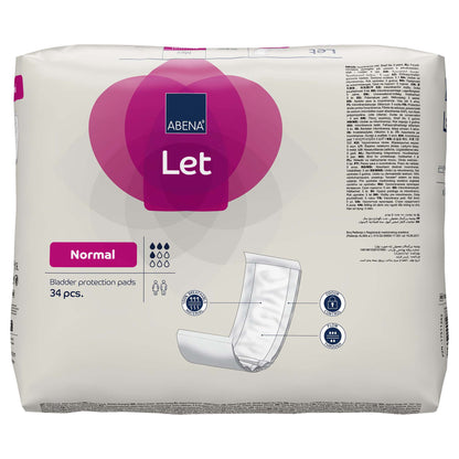 Abena® Abri-Let Normal Incontinence Liner 4.3 X 15.3 Inch Light Absorbency Fluff / Polymer Core One Size Fits Most (1218246_PK)
