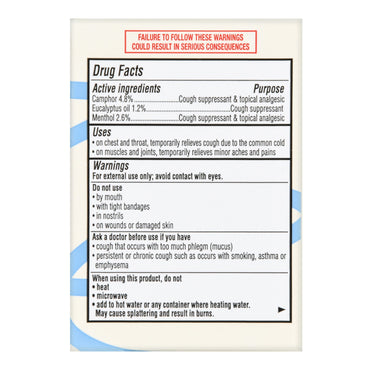 Foster & Thrive™ Chest Rub 4.8% - 1.2% - 2.6% Strength Ointment 3.5 oz. (1235084_EA)