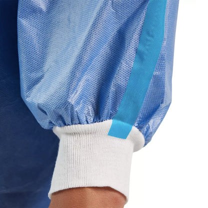 Cardinal Health™ Chemotherapy Procedure Gown One Size Fits Most Blue NonSterile AAMI Level 4 Disposable (1253174_BG)