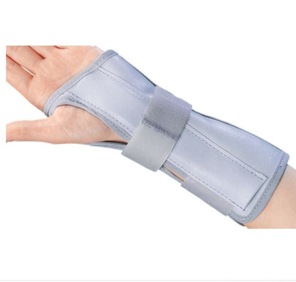 ProCare® Universal Wrist / Forearm Brace Aluminum / Flannelette / Nylon Right Hand Black / Blue One Size Fits Most (251600_EA)