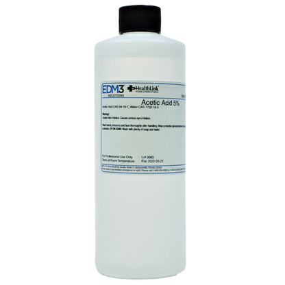 EDM 3 LLC Chemistry Reagent Acetic Acid ACS Grade 5% 16 oz. (439352_EA)