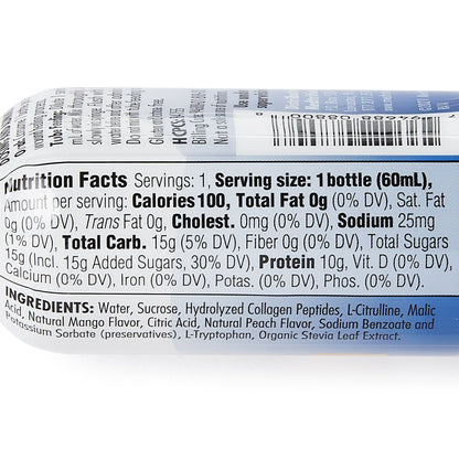 Expedite Oral Supplement Peach Mango Flavor Liquid 2 oz. Bottle (1194264_EA)