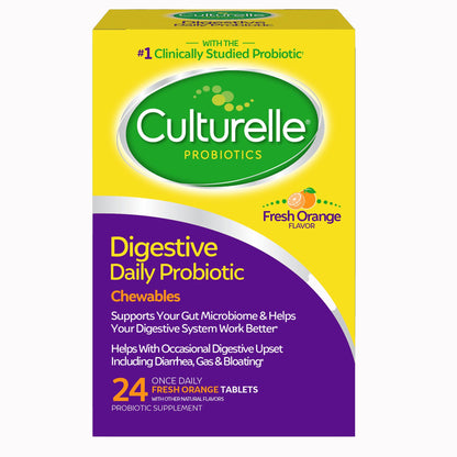 Culturelle® Probiotic Dietary Supplement 24 per Box Chewable Tablet (1268950_BX)