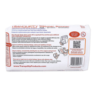 Tranquility® TopLiner™ Booster Pad 2-3/4 X 10-1/2 Inch Heavy Absorbency Super Absorbent Core Mini (807572_CS)