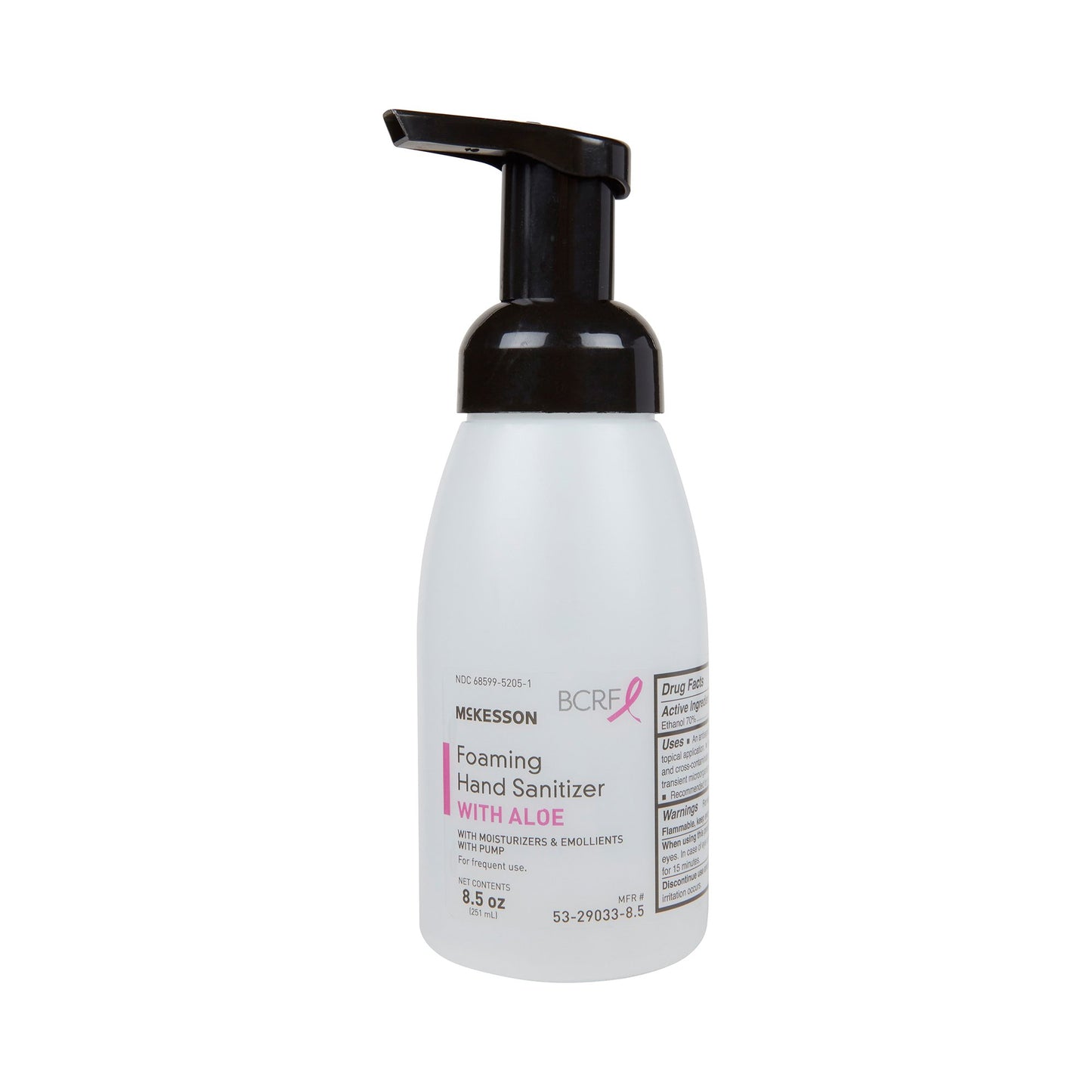 McKesson Hand Sanitizer with Aloe 8.5 oz. Ethyl Alcohol Foaming Pump Bottle (937917_CS)