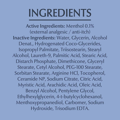 Eucerin® Itch Relief Intensive Calming Lotion Hand and Body Moisturizer 8.4 oz. Bottle Unscented Lotion (1231874_EA)