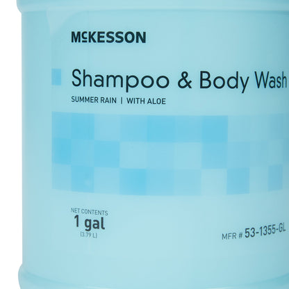 McKesson Shampoo and Body Wash 1 gal. Jug Summer Rain Scent (877019_CS)