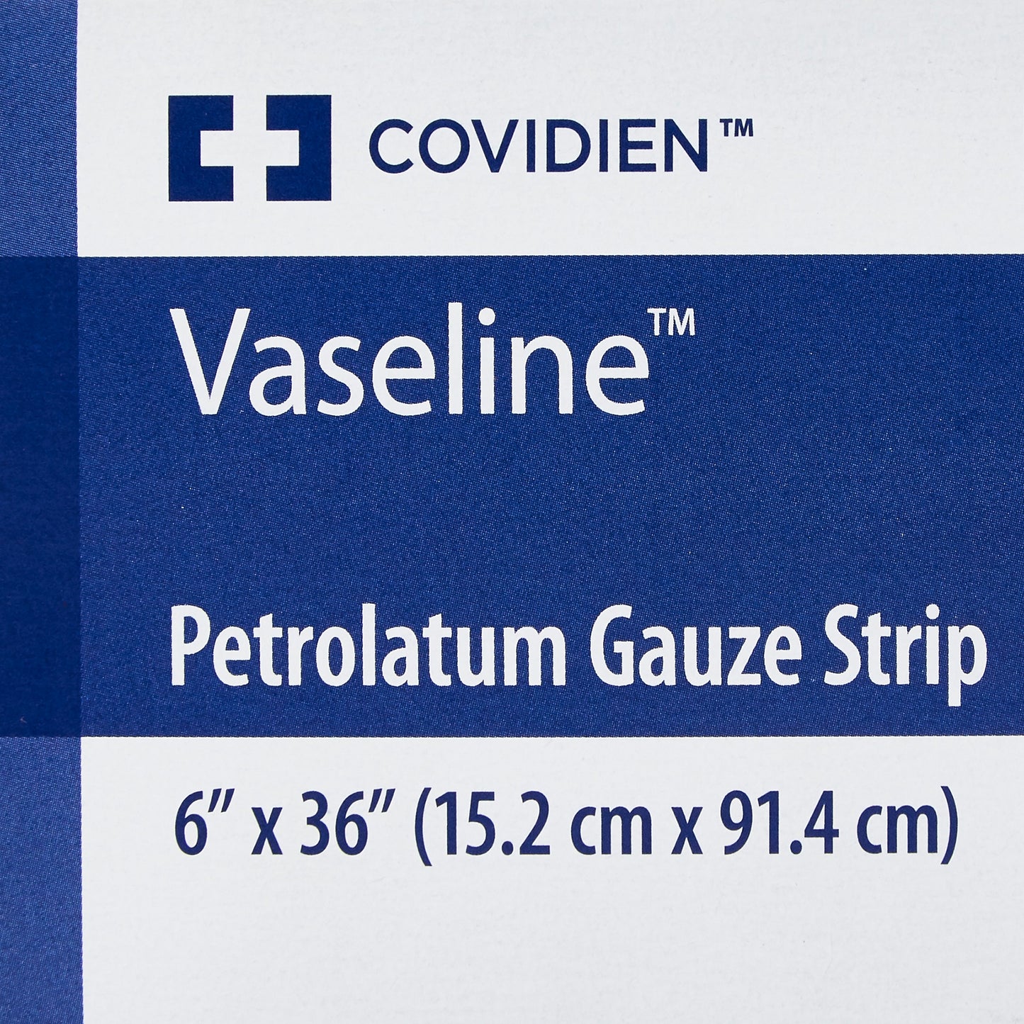 Vaseline® Petrolatum Impregnated Dressing Rectangle 6 X 36 Inch Sterile (32728_DZ)