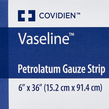 Vaseline® Petrolatum Impregnated Dressing Rectangle 6 X 36 Inch Sterile (32728_DZ)
