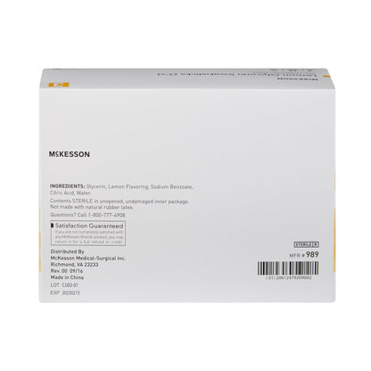 McKesson Lemon Glycerin Swabstick Rayon Tip 3 per Pack (877336_EA)