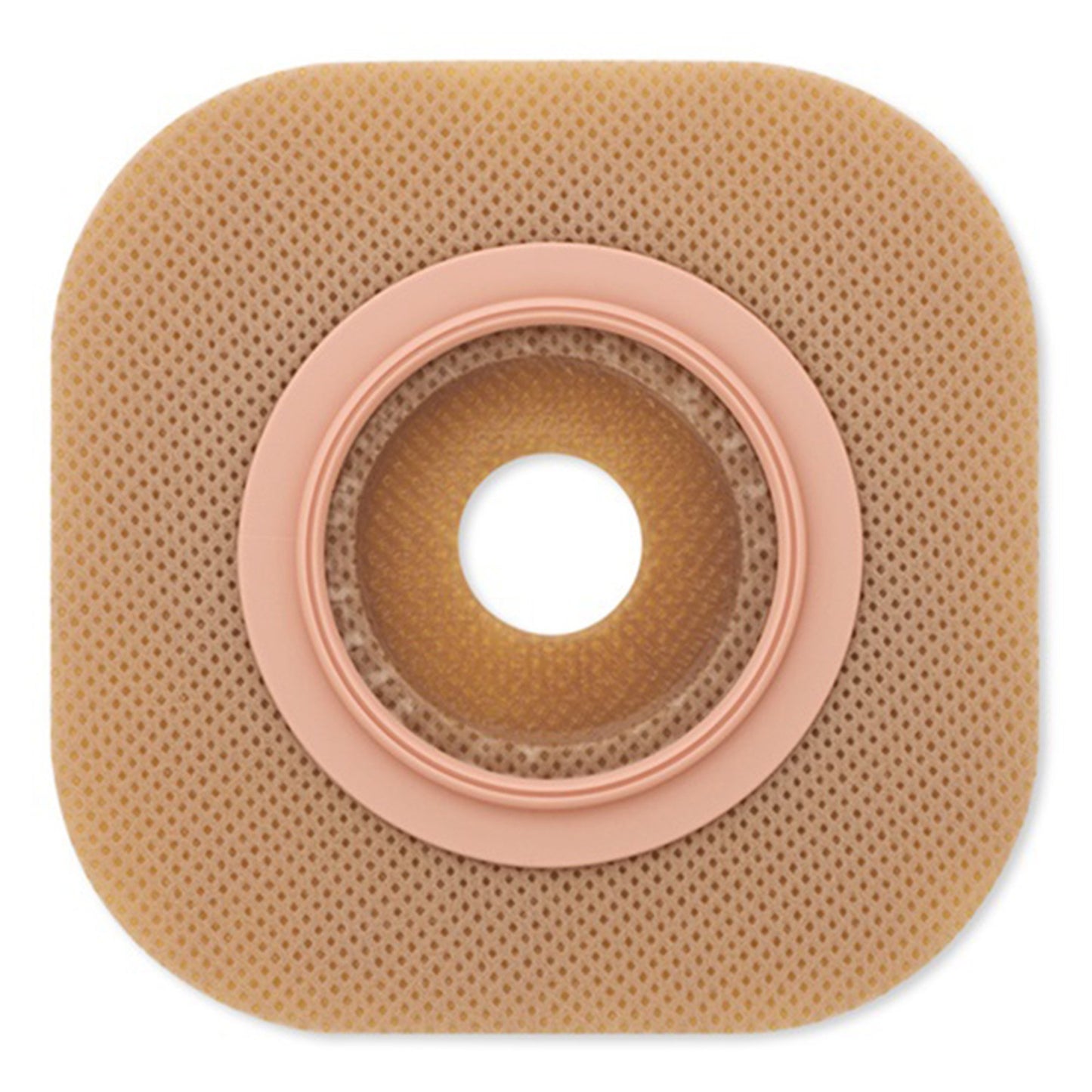 FlexWear™ Ostomy Barrier Trim to Fit, Standard Wear Without Tape 44 mm Flange Green Code System Hydrocolloid Up to 1-1/4 Inch Opening (413519_EA)