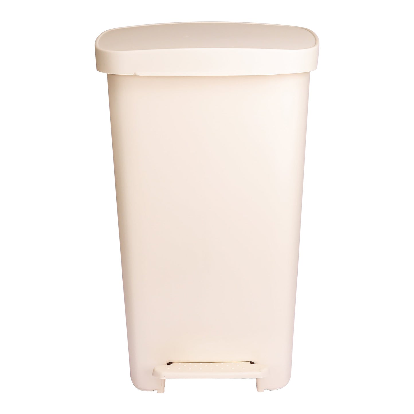 McKesson Trash Can 52 Quart / 13 gal. Beige Plastic Rectangular (1223704_EA)