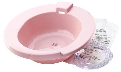 Carex® Sitz Bath Round Dusty Rose Polypropylene (421427_EA)
