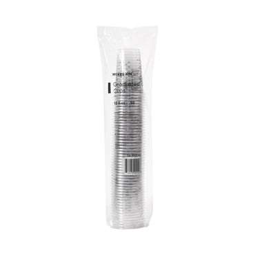 McKesson Drinking Cup 10 oz. Clear Polyethylene Disposable (1127772_CS)